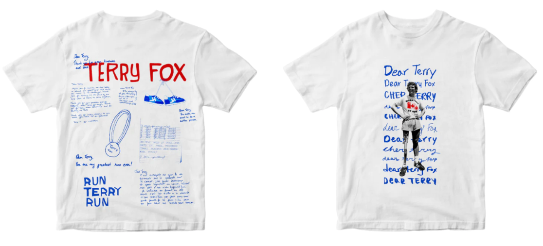 Terry Fox T-shirts